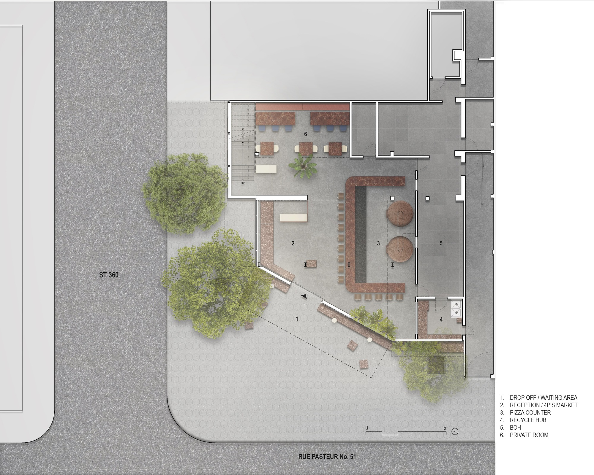 Gallery of Pizza 4p’s Restaurant Phnom Penh / Bloom Architecture - 16