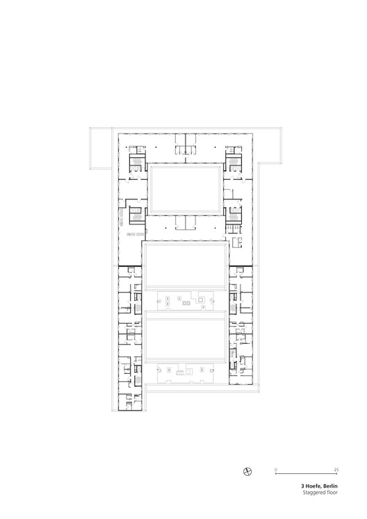 3 Hoefe Office and Residential Building  / Tchoban Voss Architekten - Image 30 of 36