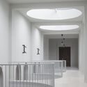 Antwerp Historic Courthouse / HUB - Interior Photography, Renovation, Column, Handrail, Fence
