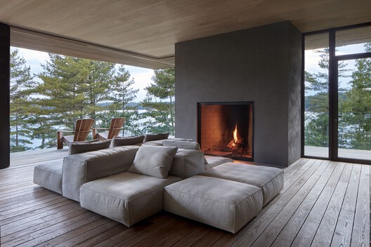 Muskoka Cottage / Akb Architects Muskoka Cottage / Akb Architects - Interior Photography, Living Room