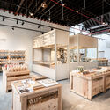 50 Norman Restaurant and Shop / Schemata Architects + Jo Nagasaka - Interior Photography, Store, Kitchen, Beam, Table