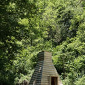 Refugio Periscopio / ELSE - Fotografía exterior, Instalaciones Temporales, Jardín, Bosque