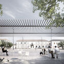 Ghisellini Architects Creates a Forest-Encircled Public Square for Livraga, Italy - Image 2 of 4