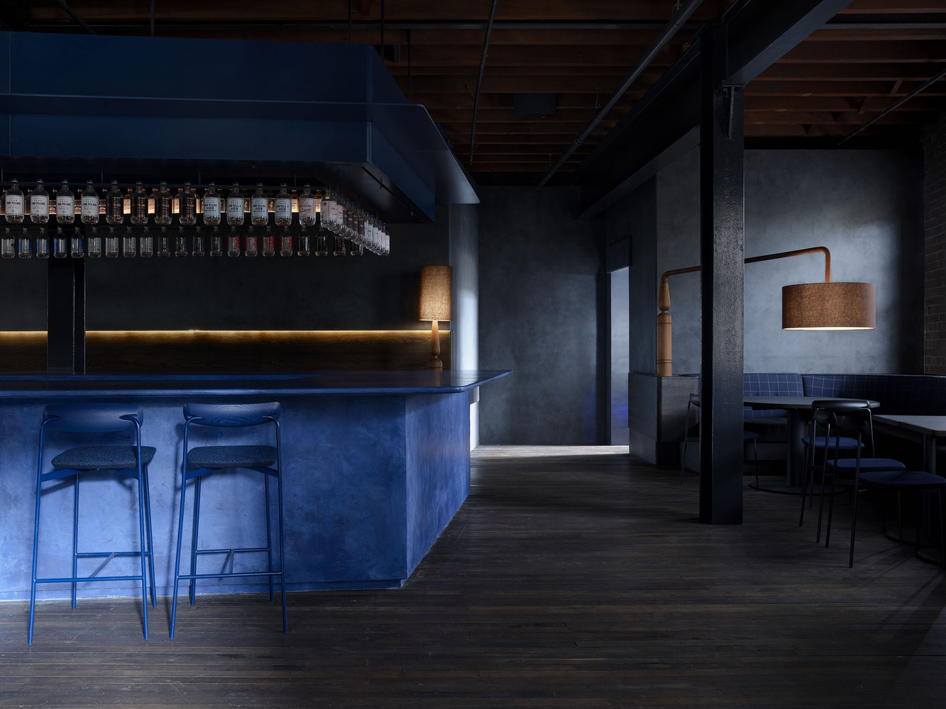 Galeria de Cor no projeto de restaurantes: 20 projetos de interiores no ...