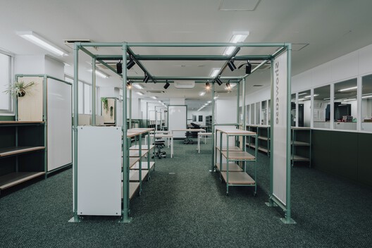 Laboratory Renovation for Panasonic Industry / kvalito - Interior Photography, Shelving, Door