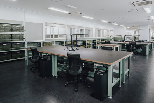 Laboratory Renovation for Panasonic Industry / kvalito - Interior Photography, Kitchen, Table, Chair