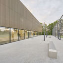Sports Hall in den Breitwiesen / THOMA. LAY. BUCHLER. Architekten - Exterior Photography, Sports Field, Facade
