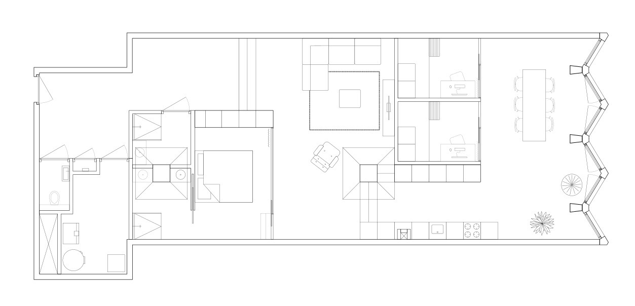 Gallery of Factory Apartments / Elephant 16