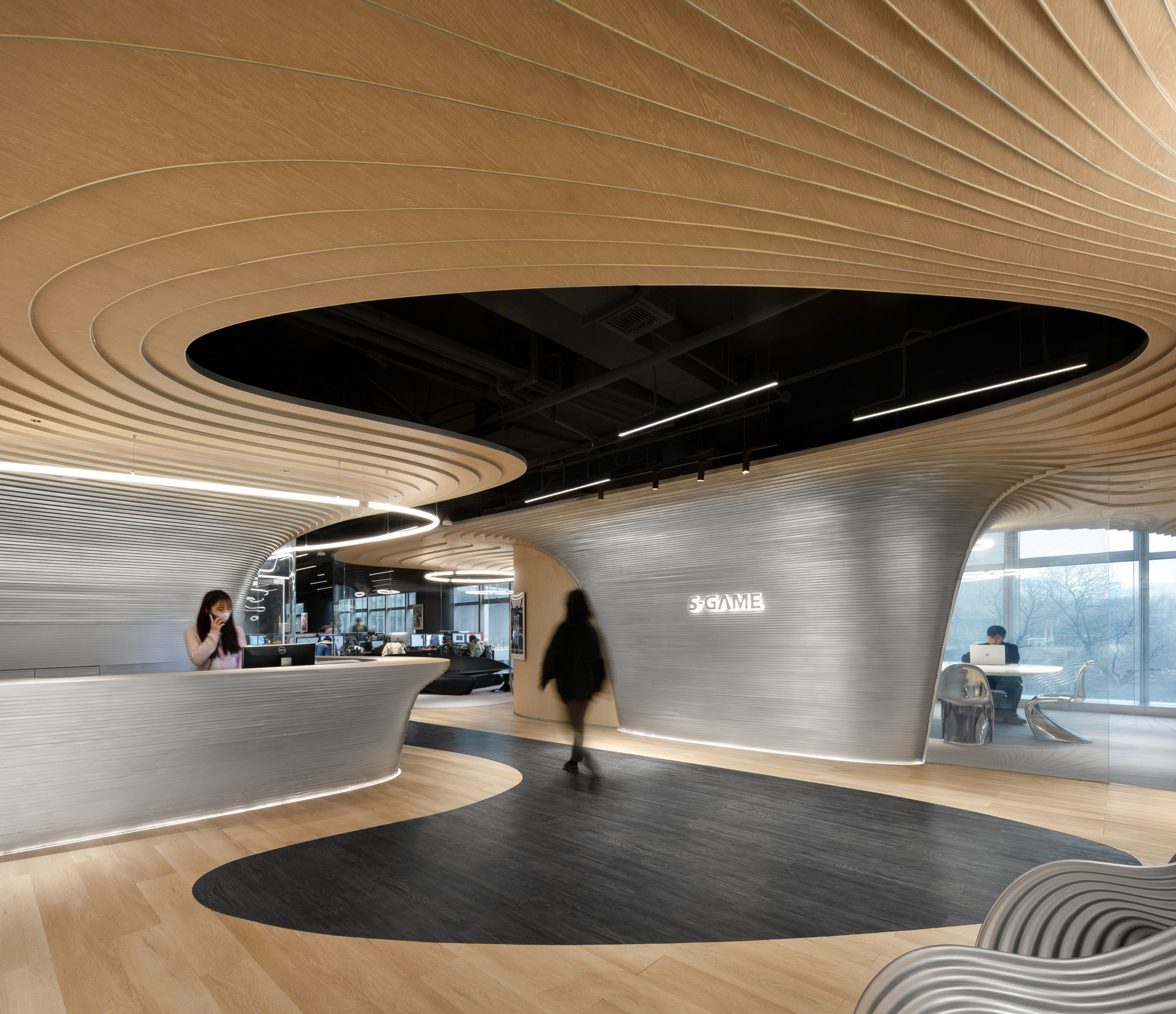 画廊 魅影之环,灵游坊总部 / 零壹城市建筑 - 12