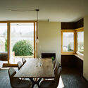 House with a Pillar / Architekturkollektiv filiale - Interior Photography, Table, Chair, Windows