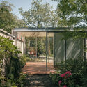 Martelaar House / Machteld D'Hollander - Exterior Photography, Houses, Garden, Facade, Door, Chair, Forest