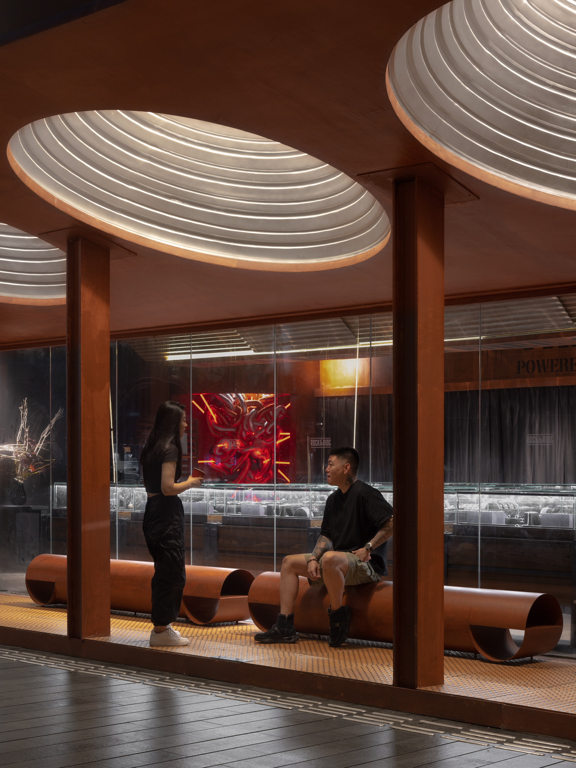画廊 Rock&Ride 深圳万象天地快闪店 / 里外建筑 - 20