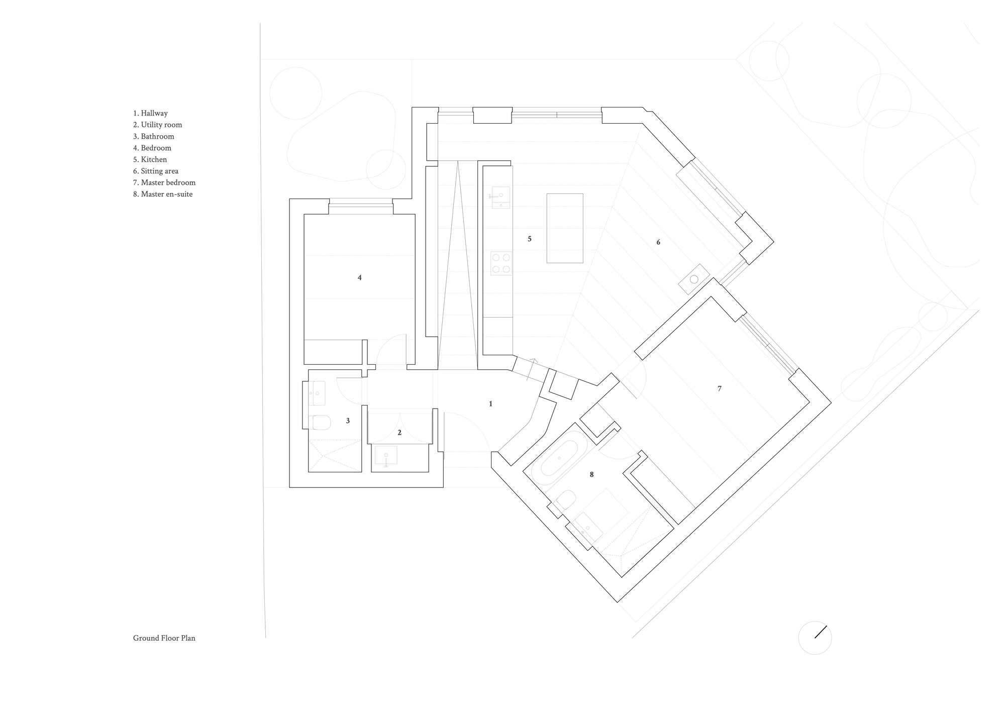 Gallery of Butterfly House / Oliver Leech Architects 23