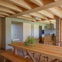Perer Cabin / Arnau Vergés Tejero - Interior Photography, Houses, Beam, Table, Lighting