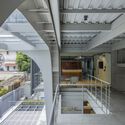 ICP Brunton Central / Mathew and Ghosh Architects - Interior Photography, Commercial Architecture, Kitchen, Facade, Handrail, Beam
