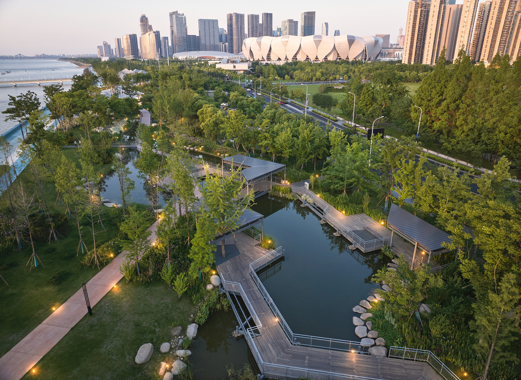 画廊杭州滨江公共空间·三桥亚运公园/ 同济原作设计工作室- 6