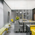 Avgvst Jewelry Berlin / Crosby Studios - Interior Photography, Retail Interiors, Kitchen, Facade, Table, Chair, Countertop