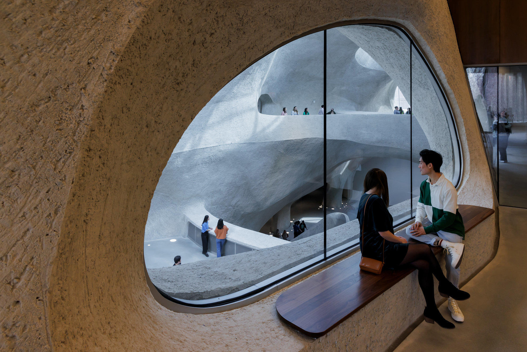 Gallery of Interior Surfaces Inspired by Their Exterior Facades - 9