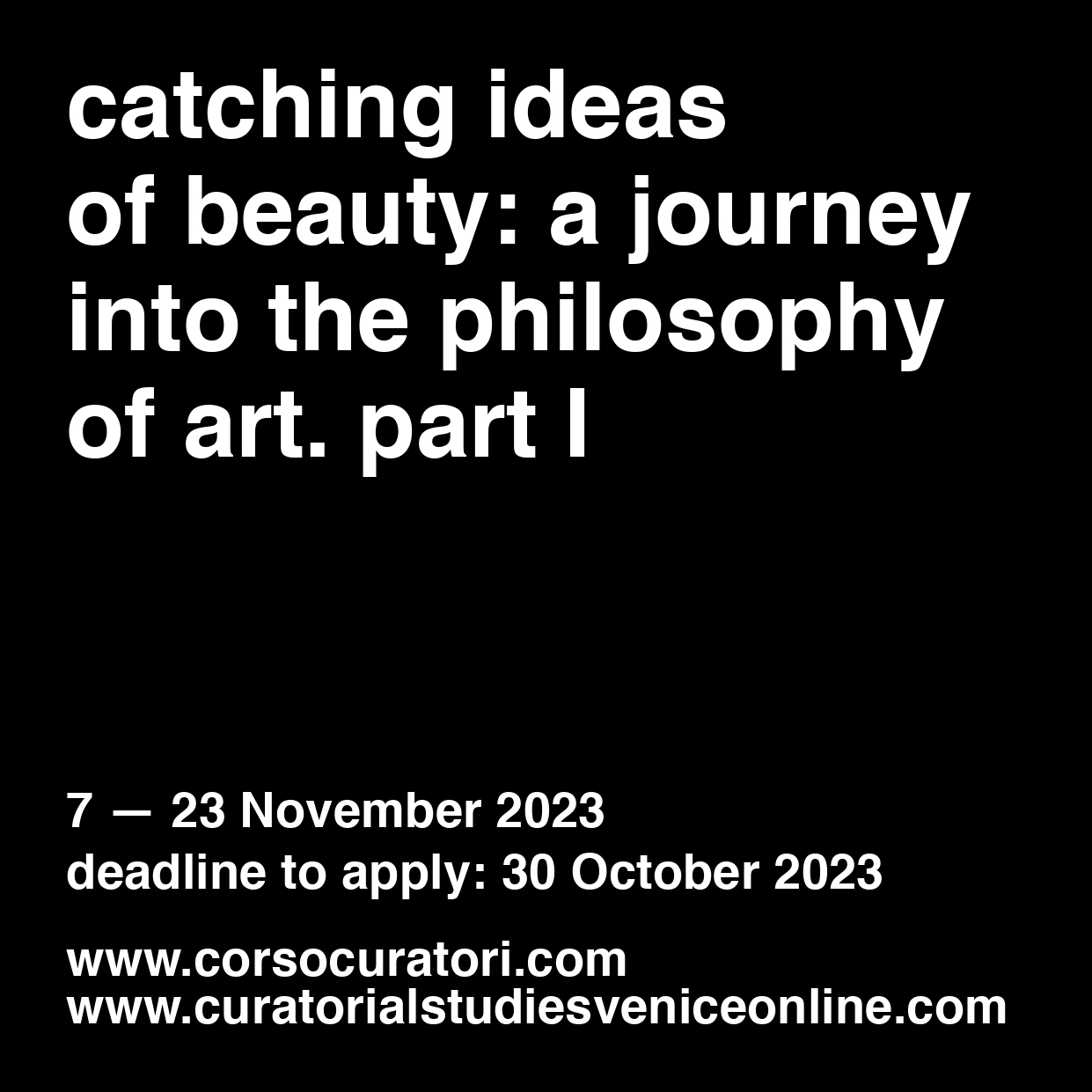CATCHING IDEAS OF BEAUTY A JOURNEY INTO THE PHILOSOPHY OF ART PART I ArchDaily