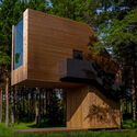 Piil Tree House Retreat / Arsenit - Exterior Photography, Small Scale, Garden, Facade