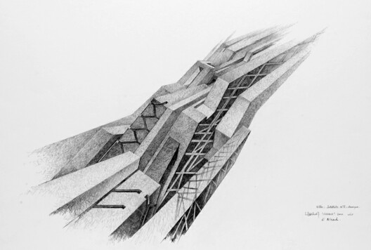 CLAUDE PARENT: Ville Satelitte no3, 2006.