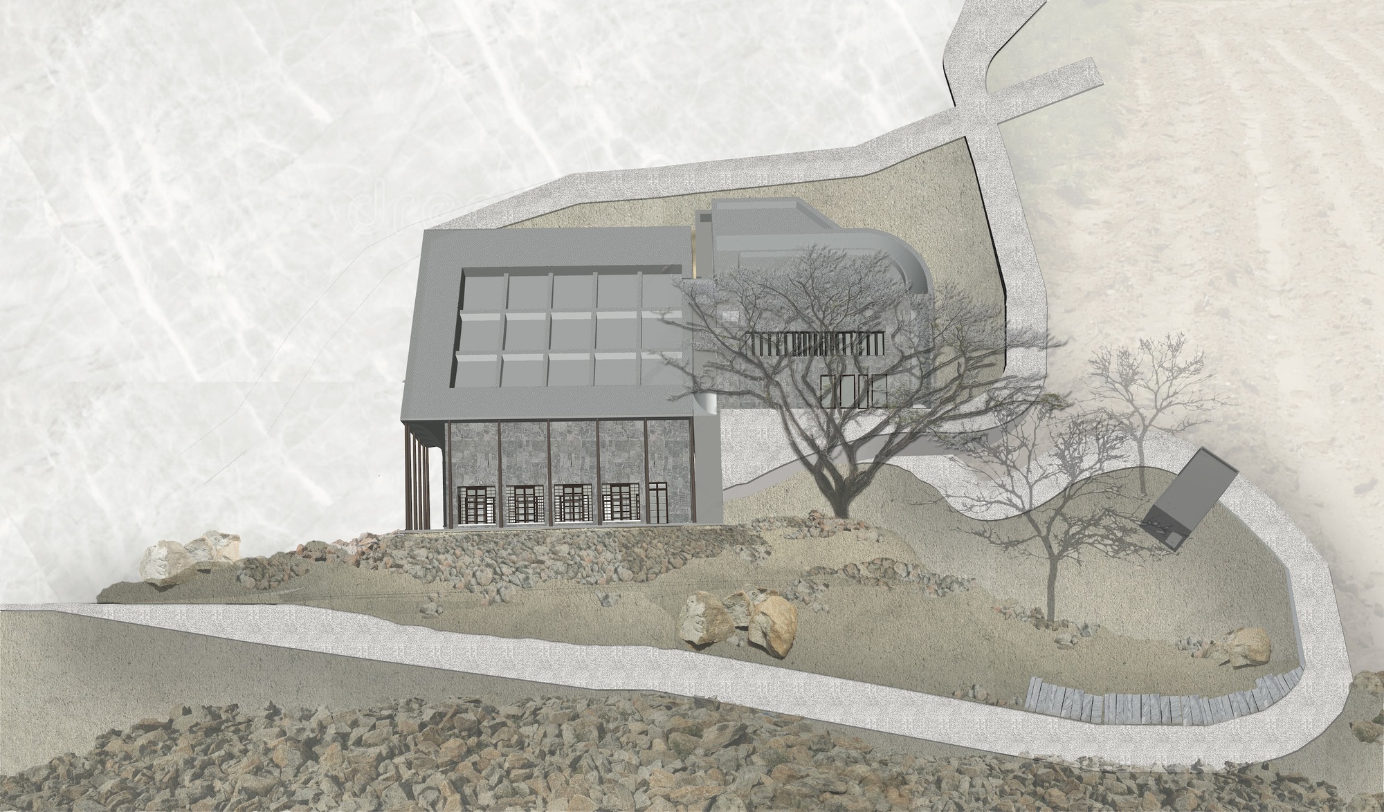 Samira Rathod Drawings Gallery of One Tree Hill Community Hall / Samira Rathod Design Atelier - 42