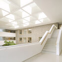 Town Hall and Community Center / Bez+Kock Architekten - Interior Photography, Facade, Windows, Handrail