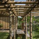 Cafetería Thingamajiggy / Yangnar Studio - Fotografía exterior, Sustentabilidad Y Diseño Ecológico, Jardín, Fijación Vigas, Puerta