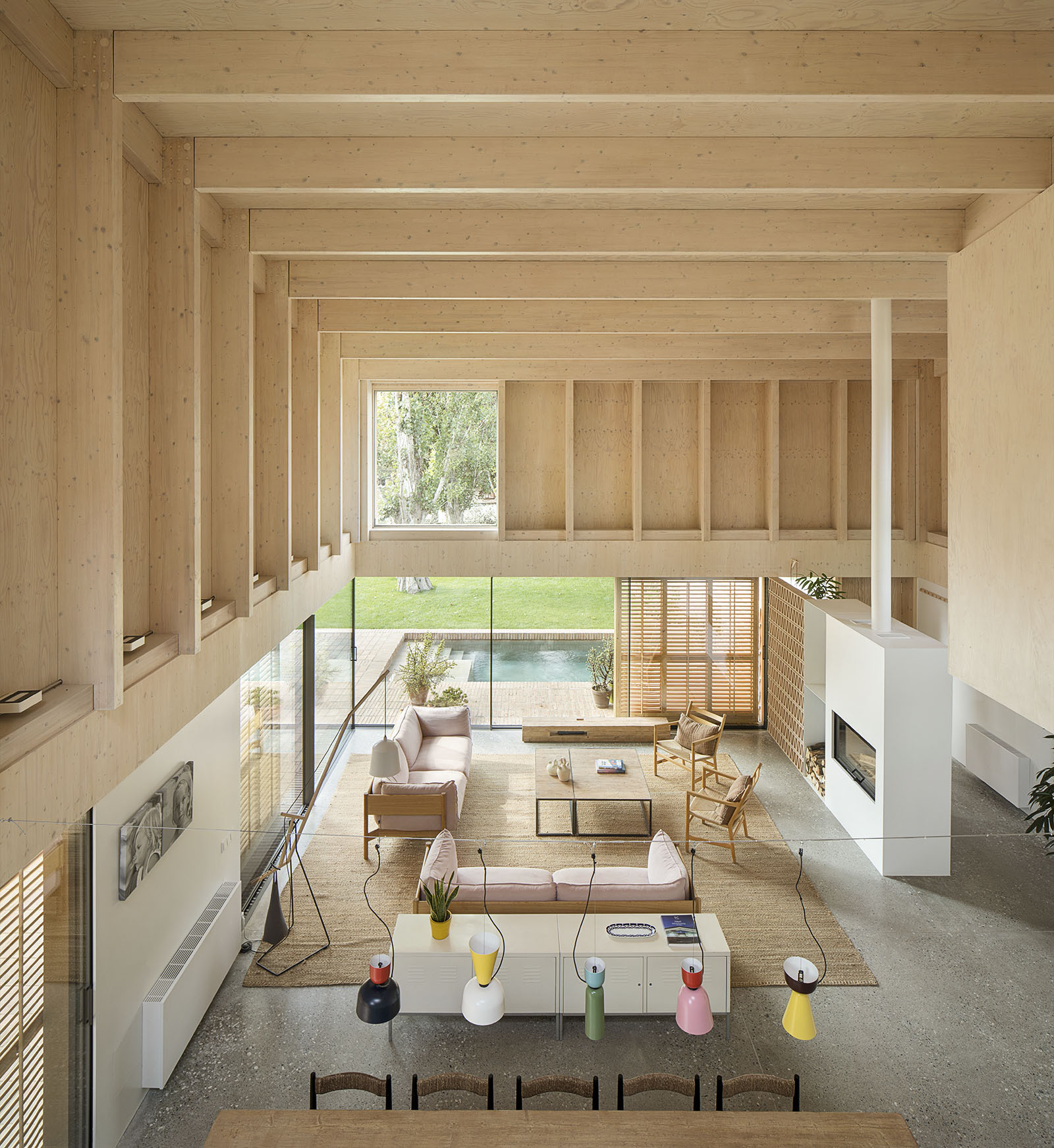 View of Gallery of 33 Open Homes With Multiple Stories Across a Vertical Open ...