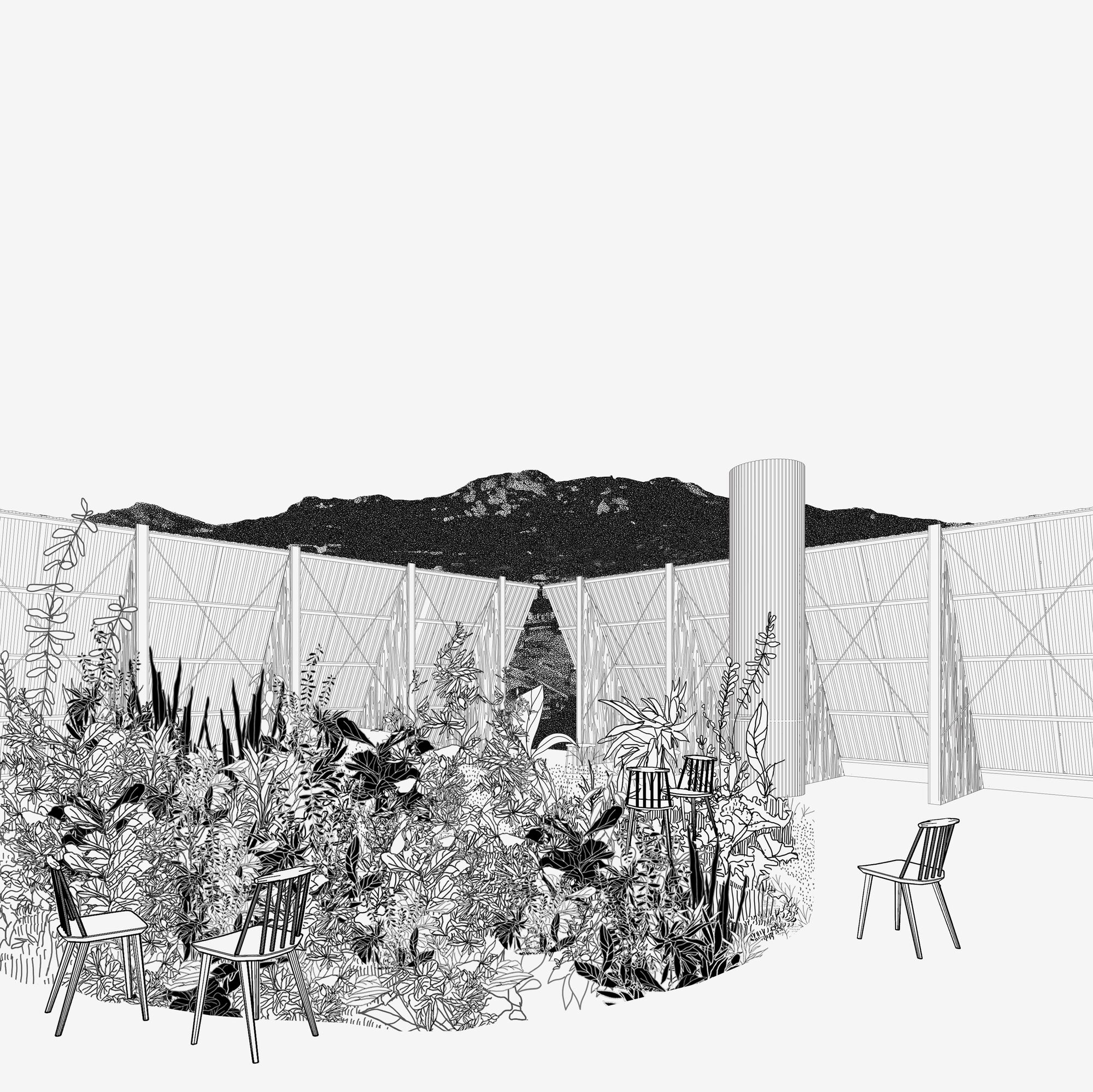 Gallery of The Outdoor Room Pavilion / salazarsequeromedina + Frank
