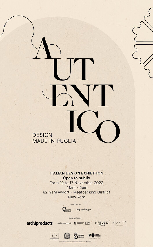 “Autentico. Design made in Puglia” - Image 1 of 1