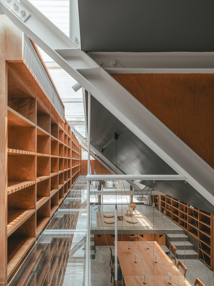 View of Gallery of How to Make the Most of Double-Height Ceilings in ...