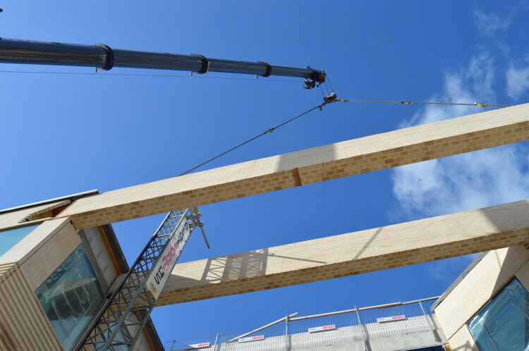 Probably the Largest Brick Beam to Date: An Impressive Feat at the Danish Crown Headquarters - Image 25 of 29