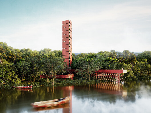 RibasMarçal Arquitetura e Tempo Arquitetos vencem concurso para a requalificação do Refúgio Biológico Bela Vista em Itaipu - Imagem 1 de 13