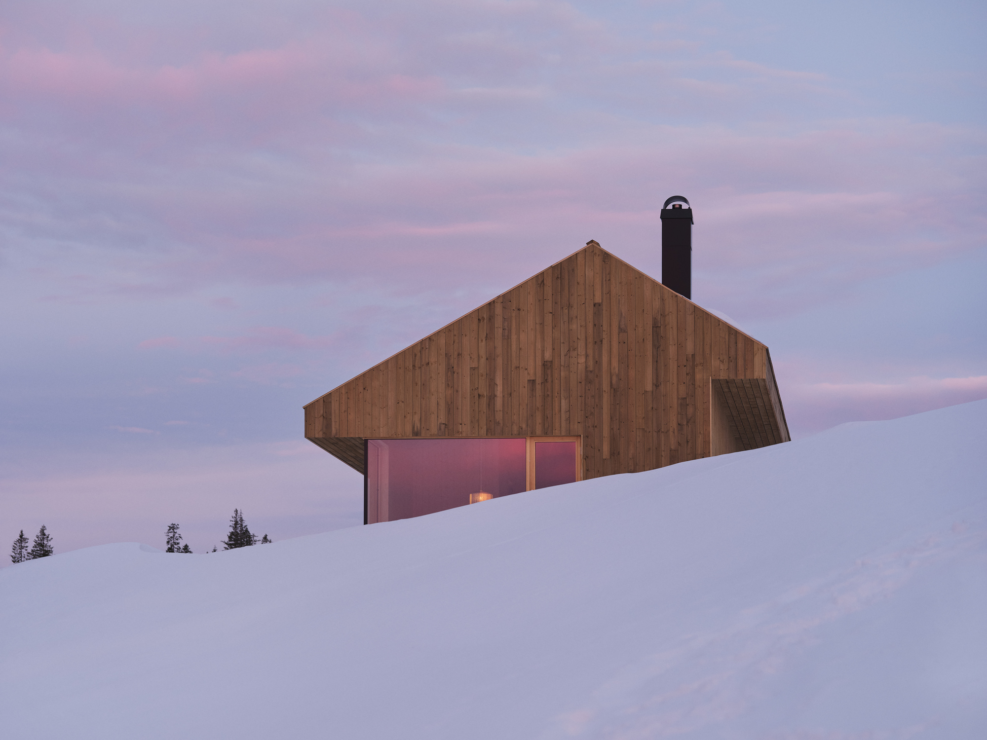 Cabina De Invierno Póster | Arte Floral Detallado Para Decoración De Pared | Poster Store España