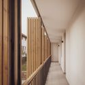 加拉尔达住宅项目 / Nazareth Gutierrez Franco + Rodrigo Nuñez Arquitectos - 室内图, 历史保护, 扶手, 表皮