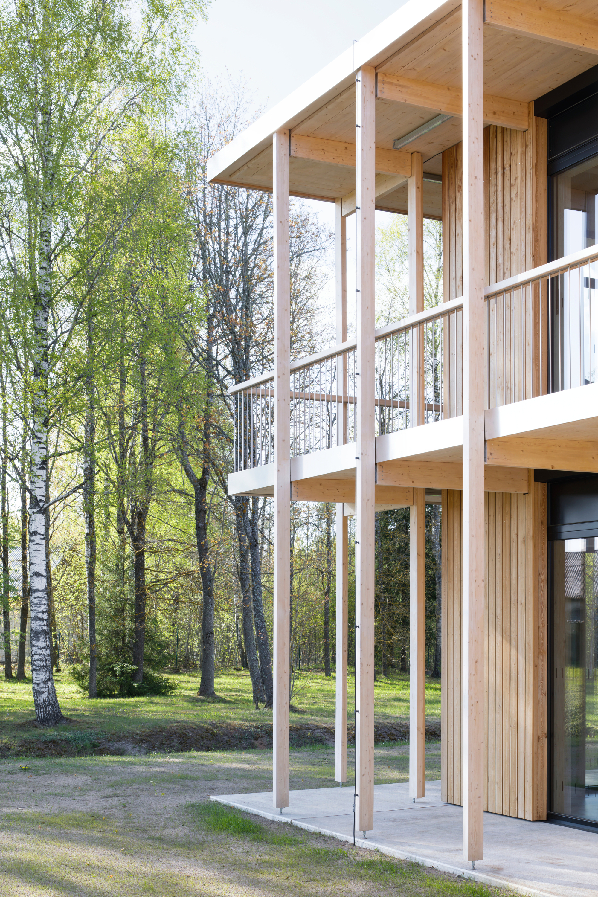 Gallery of AVOTI Timber Office Building in Lizums / MADE arhitekti - 10