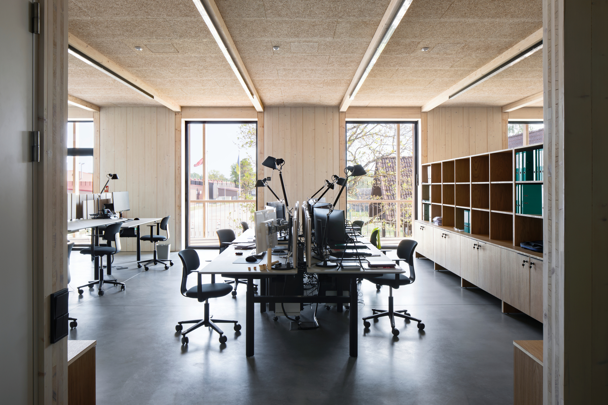 Gallery of AVOTI Timber Office Building in Lizums / MADE arhitekti - 16