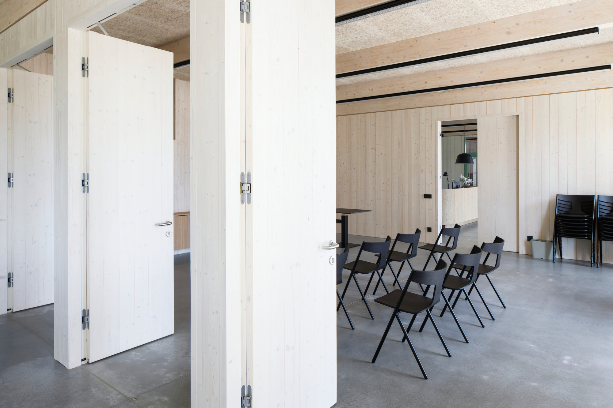 Gallery of AVOTI Timber Office Building in Lizums / MADE arhitekti - 21