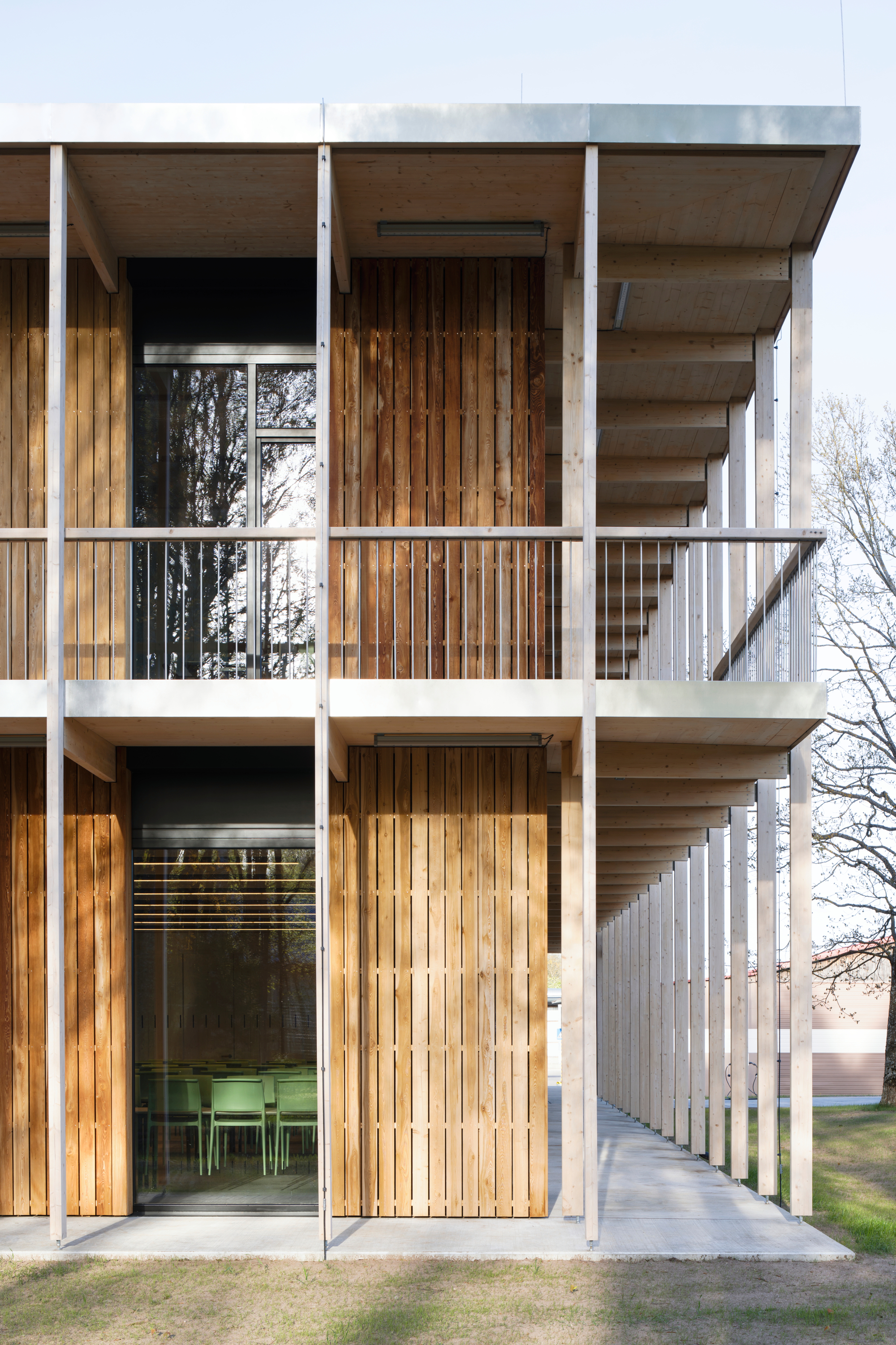 Gallery of AVOTI Timber Office Building in Lizums / MADE arhitekti - 9