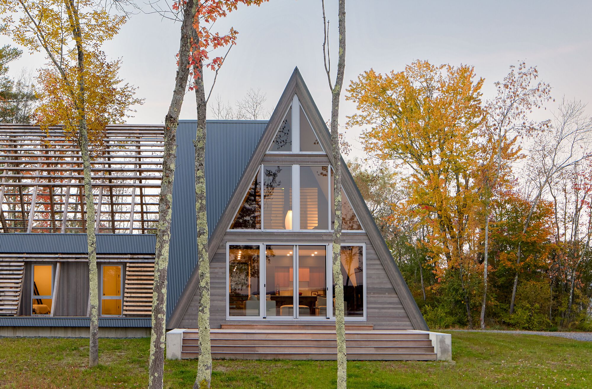 Gallery of AFrame House / Birdseye 3