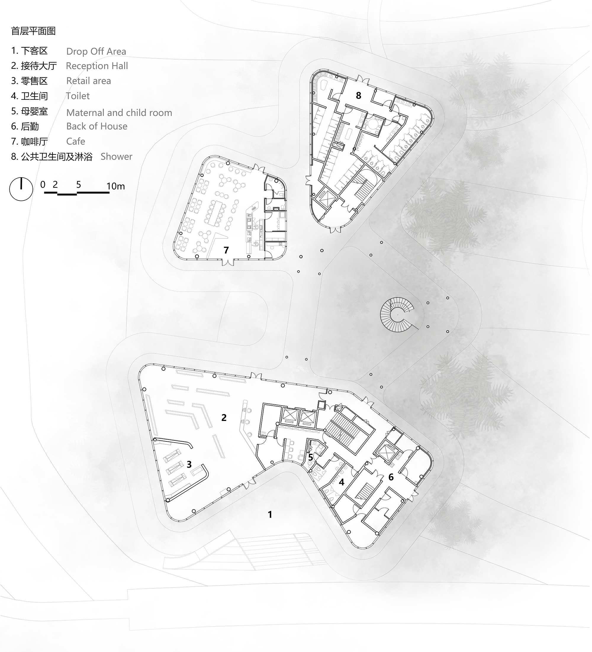 Gallery of White Crane Lake Visitor Center / Archperience 30