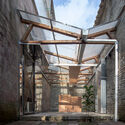 Espacio comunitario (Renovación de la casa de empeños de la dinastía Qing en el antiguo pueblo de Bijiang) / NEME Studio Architects - Fotografía exterior, Centro Comunitario, Fachada, Arco, Fijación Vigas