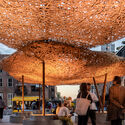 Bamboo Cloud / llLab. - Interior Photography, Public Architecture, Facade, Lighting