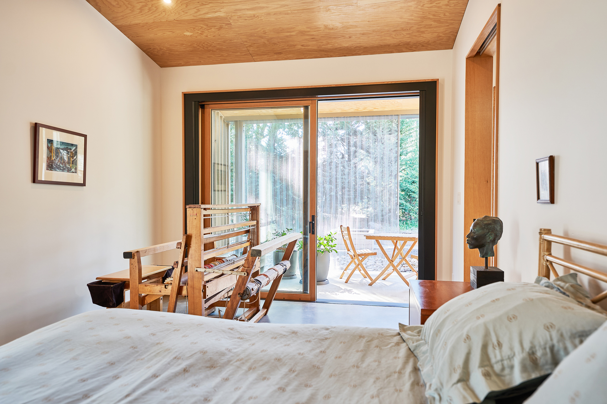 Picture of Inside a fallen tree, this hidden cabin is fully enclosed and ...