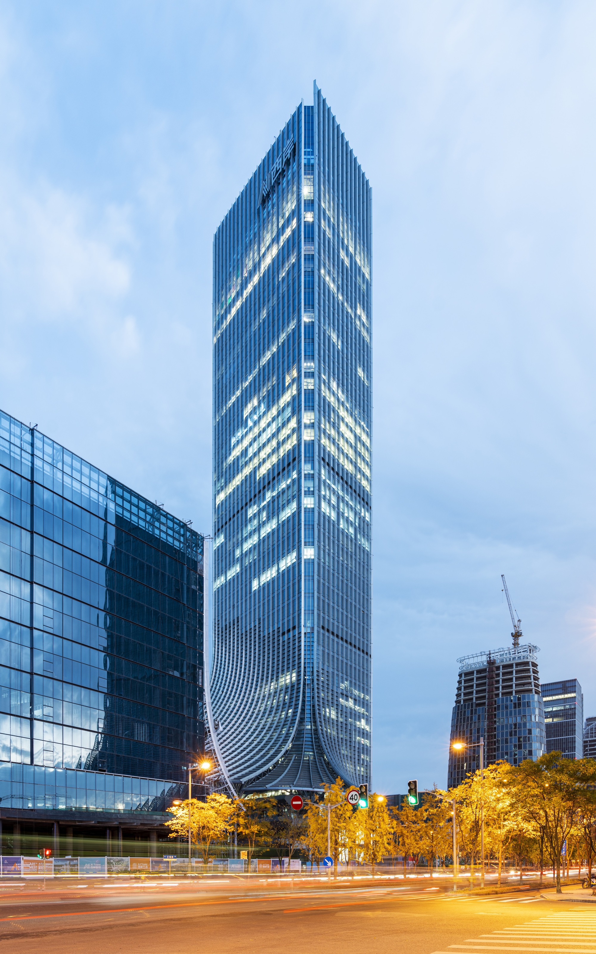 Gallery of Shanghai West Bund AI Tower & Plaza / Nikken Sekkei - 23