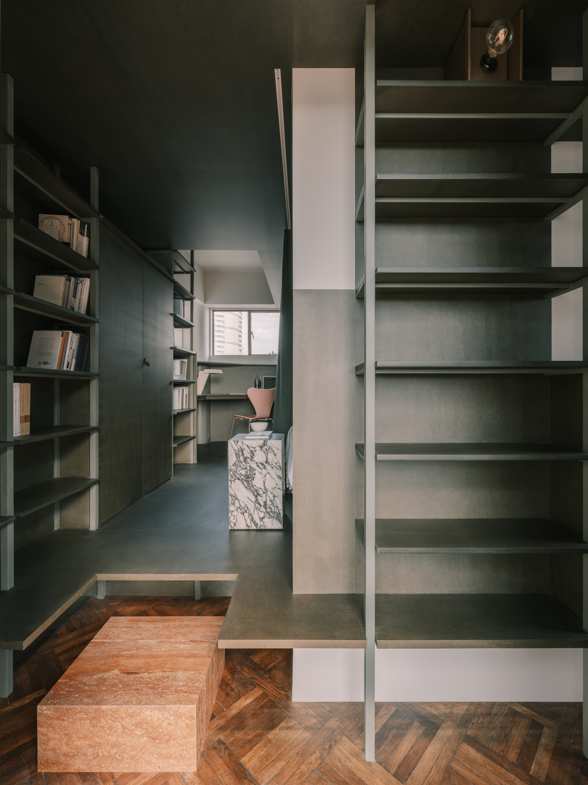 画廊 麦琪公寓顶层房间改造 / 西涛设计工作室 - 16