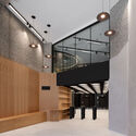 Trekantblokka / Mad arkitekter - Interior Photography, Office Buildings, Stairs, Facade