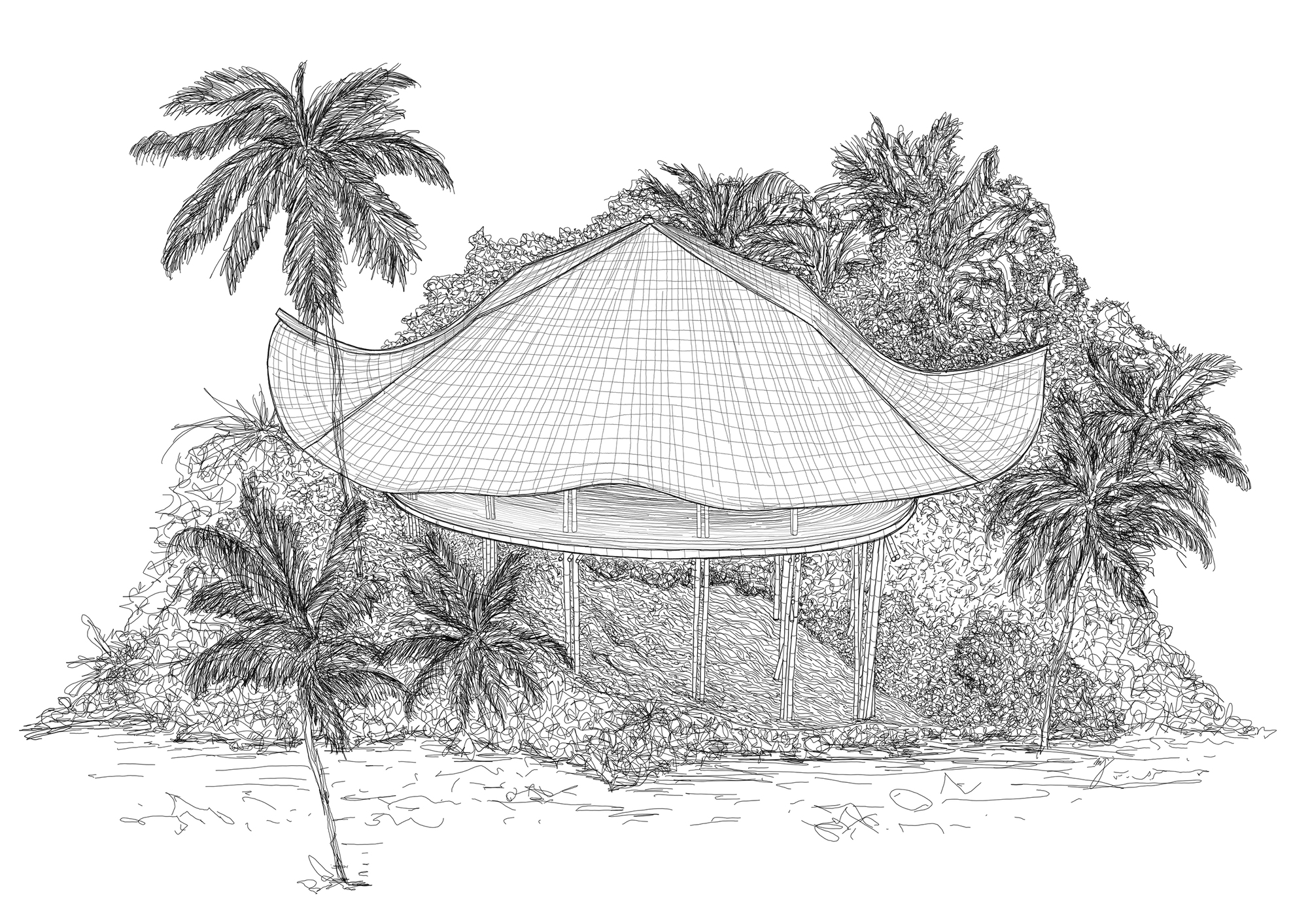 Gallery of Tea House / Pablo Luna Studio 21