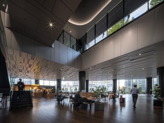 Osaka Umeda Twin Towers South / Takenaka Corporation Osaka Umeda Twin Towers South / Takenaka Corporation - Interior Photography, Kitchen, Chair, Windows